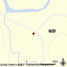 秋田県由利本荘市東由利宿幅野30-1周辺の地図