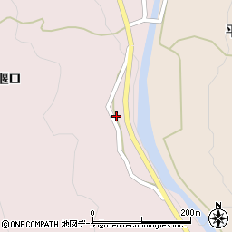 秋田県由利本荘市堰口堰口10周辺の地図