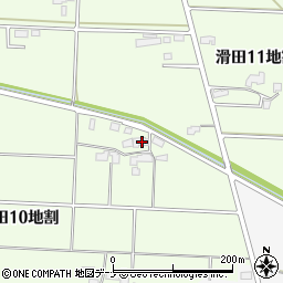 岩手県北上市滑田１０地割123-2周辺の地図