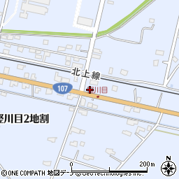 ローソン北上和賀町店周辺の地図