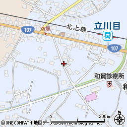 岩手県北上市和賀町竪川目２地割1-70周辺の地図