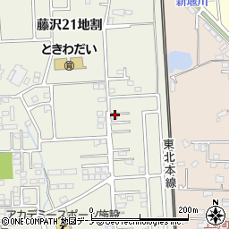 ファミーユ常盤台北公園周辺の地図