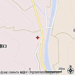 秋田県由利本荘市堰口堰口34周辺の地図