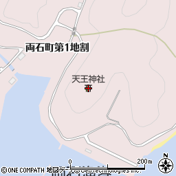 天王神社周辺の地図