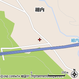 岩手県西和賀町（和賀郡）細内（６８地割）周辺の地図