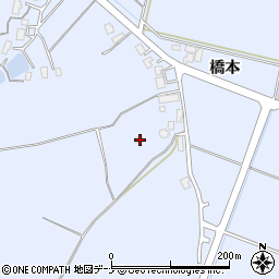 秋田県横手市赤坂城野岡42-2周辺の地図