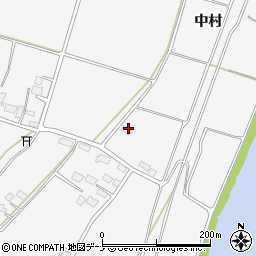 岩手県北上市二子町中村周辺の地図