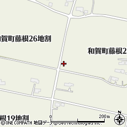 岩手県北上市和賀町藤根２５地割128-6周辺の地図