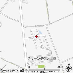 グリーンタウン上野北公園周辺の地図