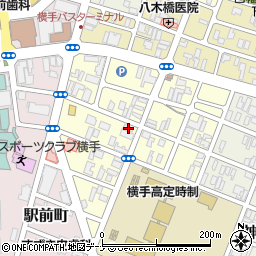 タウニイ横手Ａ周辺の地図