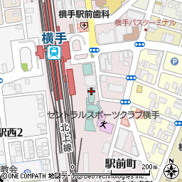 caffe gita yokote周辺の地図