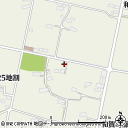 岩手県北上市和賀町藤根２５地割49周辺の地図