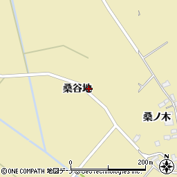 秋田県横手市平鹿町下吉田桑ノ木23周辺の地図