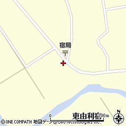 秋田県由利本荘市東由利宿（ヤツマ）周辺の地図