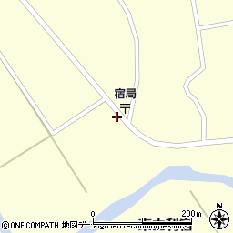 秋田県由利本荘市東由利宿ヤツマ45周辺の地図