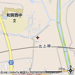 岩手県北上市和賀町横川目１３地割84周辺の地図