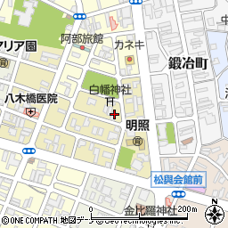 伊藤理容店周辺の地図