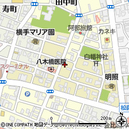 長沢製麺所周辺の地図