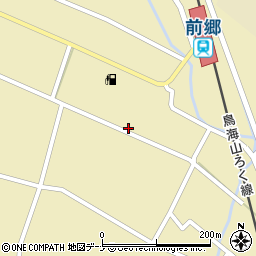 秋田県由利本荘市前郷前郷14周辺の地図