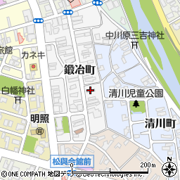 佐々木生花店周辺の地図