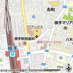 横手コミュニティＦＭ放送株式会社周辺の地図