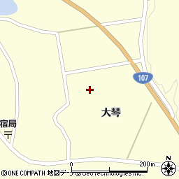秋田県由利本荘市東由利宿上ノ台周辺の地図