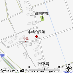 中嶋公民館周辺の地図