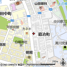 有限会社塩田商店周辺の地図