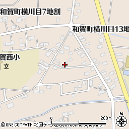 岩手県北上市和賀町横川目１３地割18周辺の地図