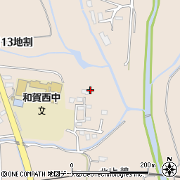 岩手県北上市和賀町横川目１３地割92周辺の地図