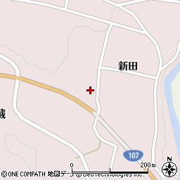 秋田県由利本荘市東由利蔵新田97周辺の地図