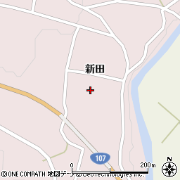 秋田県由利本荘市東由利蔵新田88-3周辺の地図