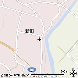 秋田県由利本荘市東由利蔵新田84周辺の地図