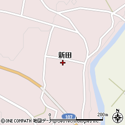秋田県由利本荘市東由利蔵新田88周辺の地図
