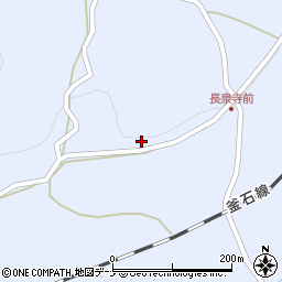 岩手県遠野市宮守町上鱒沢１７地割周辺の地図