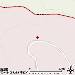 岩手県奥州市江刺梁川赤部561周辺の地図