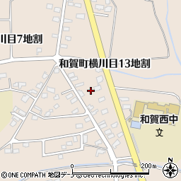 岩手県北上市和賀町横川目１３地割46-5周辺の地図