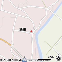 秋田県由利本荘市東由利蔵新田83周辺の地図
