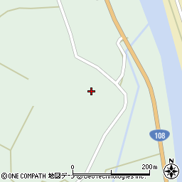 秋田県由利本荘市森子明法126周辺の地図