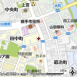 秋田銀行浅舞支店 ＡＴＭ周辺の地図