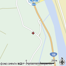秋田県由利本荘市森子明法94周辺の地図