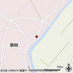 秋田県由利本荘市東由利蔵新田4周辺の地図
