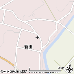 秋田県由利本荘市東由利蔵新田78周辺の地図