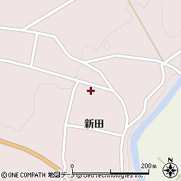 秋田県由利本荘市東由利蔵新田43周辺の地図