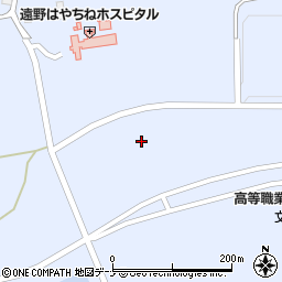 岩手県遠野市青笹町中沢６地割周辺の地図