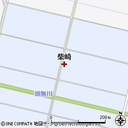 秋田県横手市赤坂柴崎周辺の地図