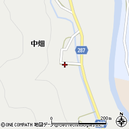 秋田県由利本荘市町村中畑35周辺の地図