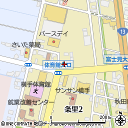 焼肉米沢亭周辺の地図