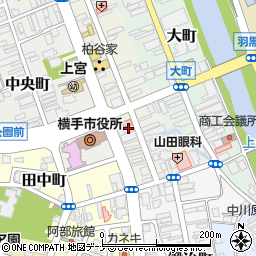 渡敬商店四日町店周辺の地図