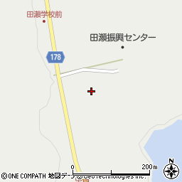 岩手県花巻市東和町田瀬周辺の地図